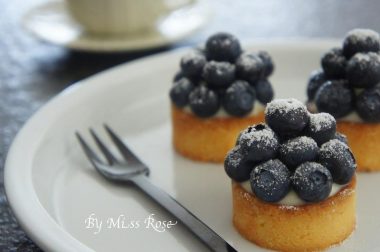【睛料理】迷你藍莓起士奶油塔